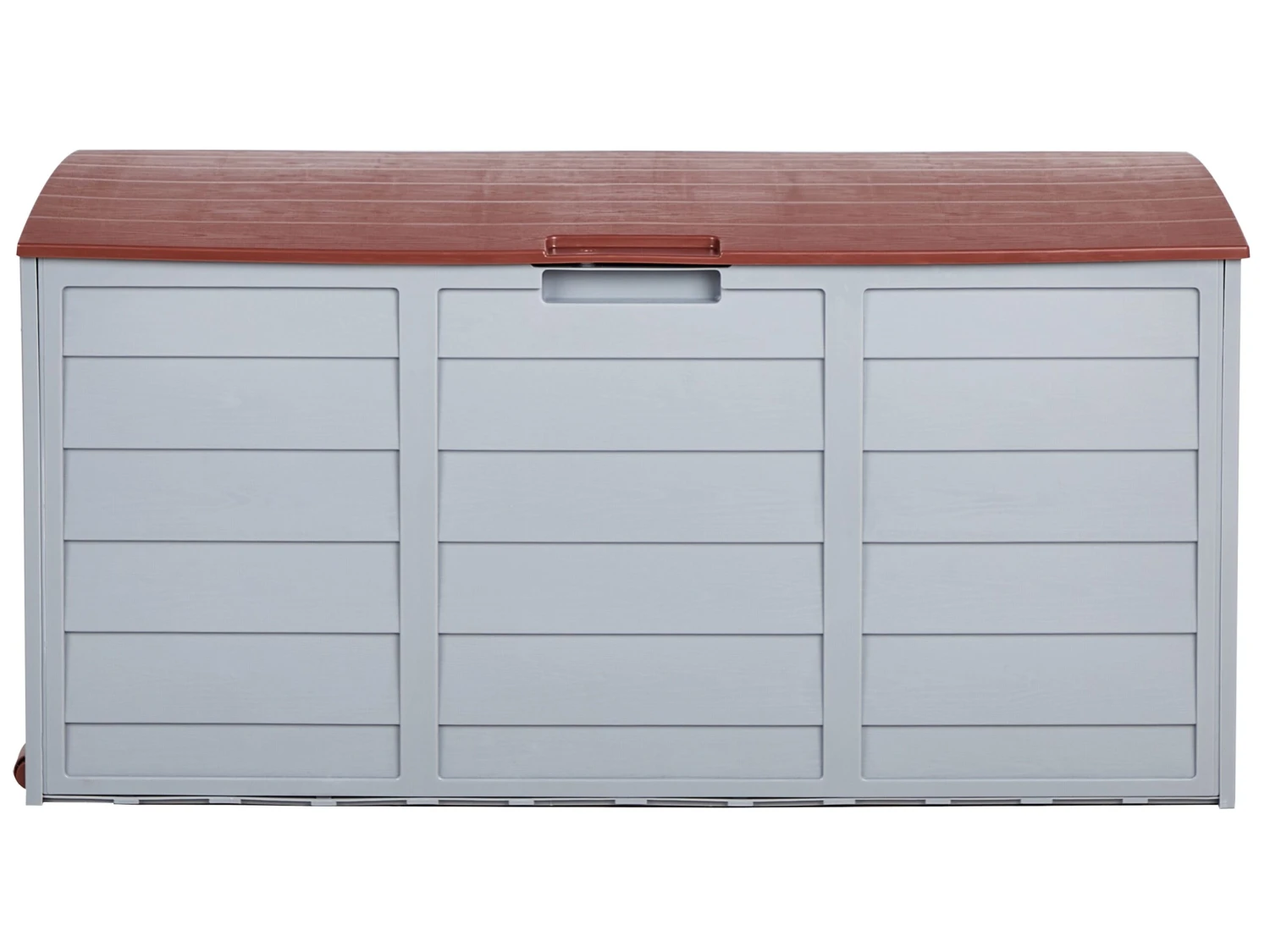 Arcón Para Exterior Beige/marrón 112 X 50 Cm LOCARNO 6 Arcón Para Exterior Beige/marrón 112 X 50 Cm LOCARNO - Imagen 4