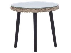 Conjunto De Jardín De Ratán Color Natural ORTIGIA 19 Conjunto De Jardín De Ratán Color Natural ORTIGIA -Beliani undef src sa picid 812324 type whitesh image