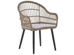 Conjunto De Jardín 6 Plazas De Ratán Beige/natural/negro ALIANO II 16 Conjunto De Jardín 6 Plazas De Ratán Beige/natural/negro ALIANO II -Beliani undef src sa picid 812456 type whitesh image