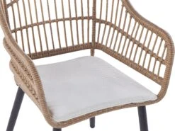 Conjunto De Jardín 6 Plazas De Ratán Beige/natural/negro ALIANO II 19 Conjunto De Jardín 6 Plazas De Ratán Beige/natural/negro ALIANO II -Beliani undef src sa picid 812459 type whitesh image