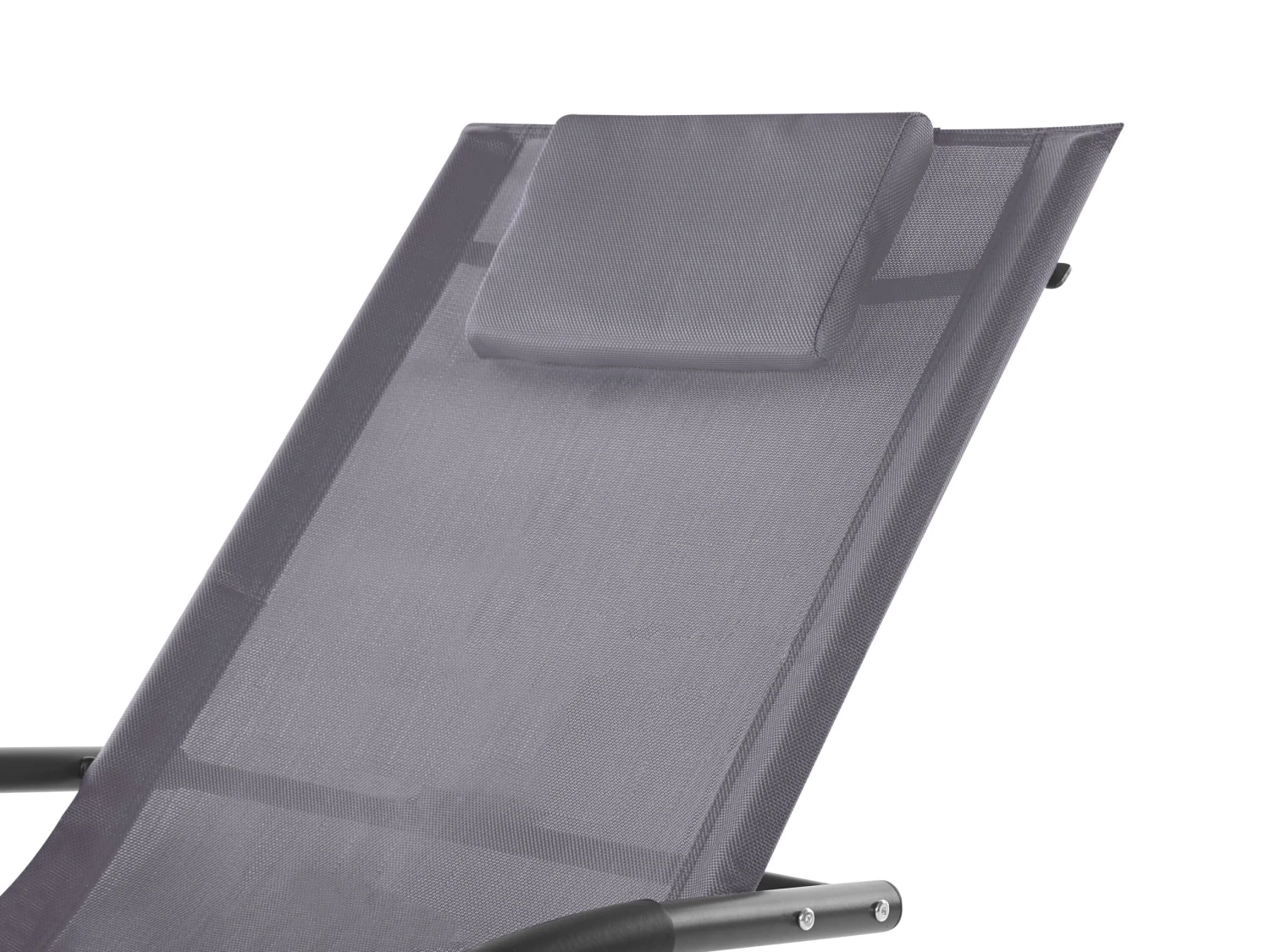 Tumbona De Jardín Mecedora Gris Oscuro CARANO II 8 Tumbona De Jardín Mecedora Gris Oscuro CARANO II - Imagen 6