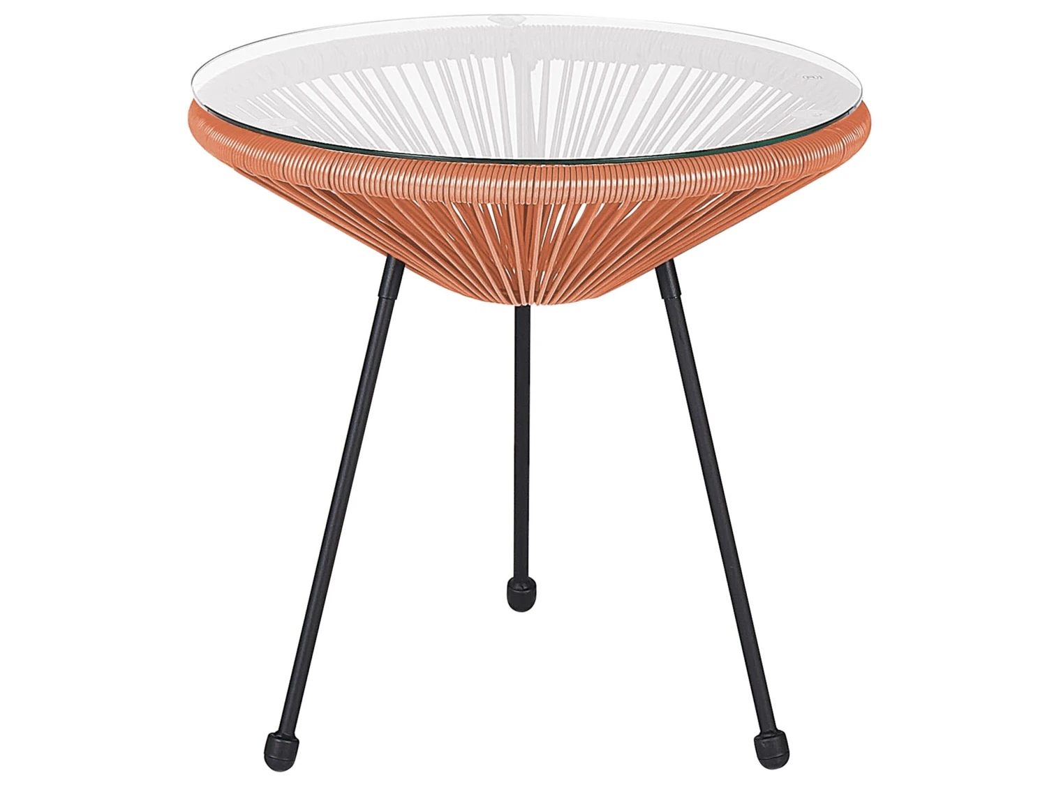 Conjunto De Balcón De Ratán Naranja ACAPULCO II 11 Conjunto De Balcón De Ratán Naranja ACAPULCO II - Imagen 9