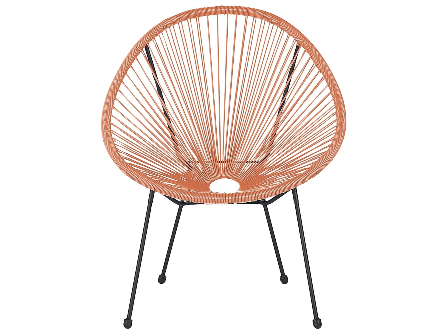 Conjunto De Balcón De Ratán Naranja ACAPULCO II 8 Conjunto De Balcón De Ratán Naranja ACAPULCO II - Imagen 6