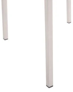 Conjunto De 4 Sillas De Jardín De Poliéster/acero Negro/plateado/madera Clara GROSSETO 13 Conjunto De 4 Sillas De Jardín De Poliéster/acero Negro/plateado/madera Clara GROSSETO -Beliani undef src sa picid 818424 type whitesh image