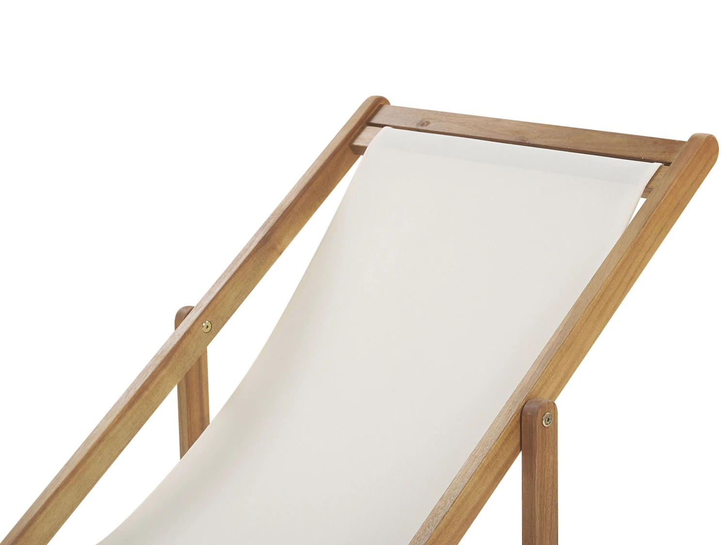 Conjunto De 2 Tumbonas De Jardín Madera Clara Con Tela Negro/beige/naranja ANZIO 9 Conjunto De 2 Tumbonas De Jardín Madera Clara Con Tela Negro/beige/naranja ANZIO - Imagen 7