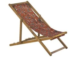 Conjunto De 2 Tumbonas De Jardín Madera Clara Con Tela Rojo/negro/blanco ANZIO 14 Conjunto De 2 Tumbonas De Jardín Madera Clara Con Tela Rojo/negro/blanco ANZIO -Beliani undef src sa picid 819681 type whitesh image