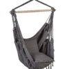 Silla Colgante De Algodón Gris BONEA