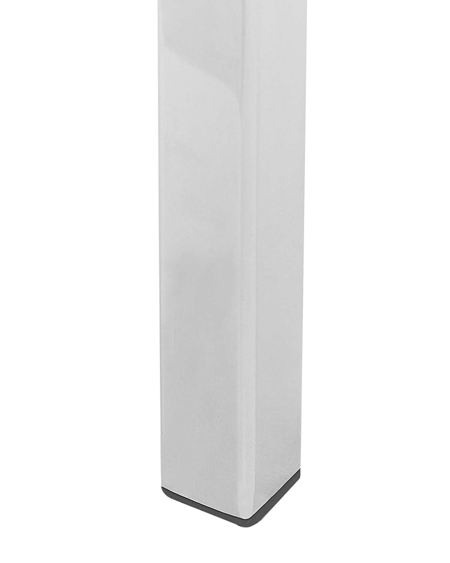 Consola De Vidrio Templado Blanco/plateado 100 X 35 Cm CALVERT 8 Consola De Vidrio Templado Blanco/plateado 100 X 35 Cm CALVERT - Imagen 6