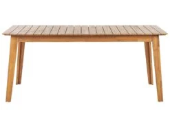 Mesa De Comedor De Madera De Acacia Clara 180 X 90 Cm FORNELLI 13 Mesa De Comedor De Madera De Acacia Clara 180 X 90 Cm FORNELLI -Beliani undef src sa picid 823584 type whitesh image