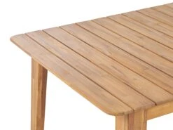 Mesa De Comedor De Madera De Acacia Clara 180 X 90 Cm FORNELLI 14 Mesa De Comedor De Madera De Acacia Clara 180 X 90 Cm FORNELLI -Beliani undef src sa picid 823585 type whitesh image
