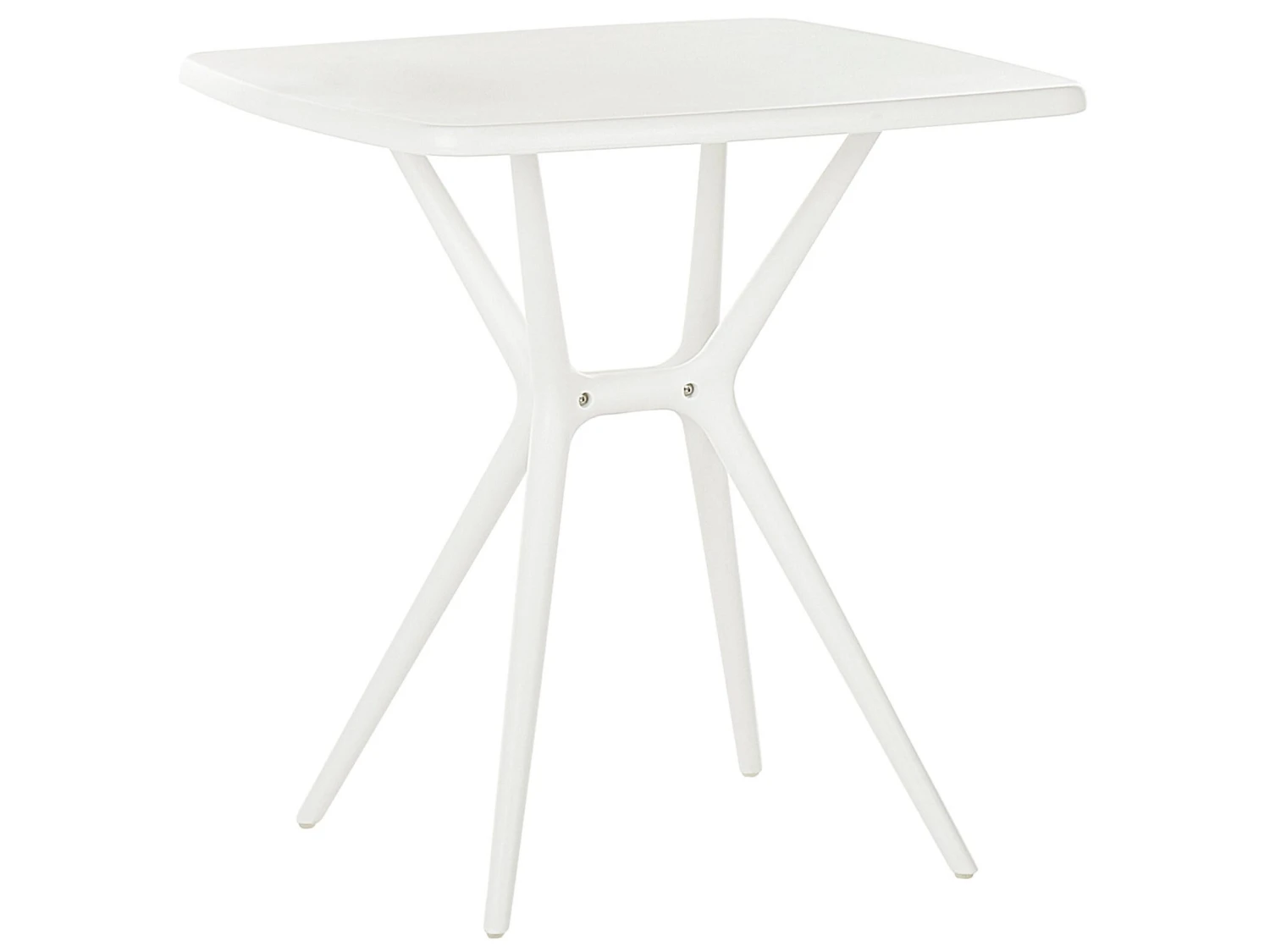 Conjunto De Comedor 4 Plazas De Material Sintético Blanco SERSALE/VIESTE 11 Conjunto De Comedor 4 Plazas De Material Sintético Blanco SERSALE/VIESTE - Imagen 9