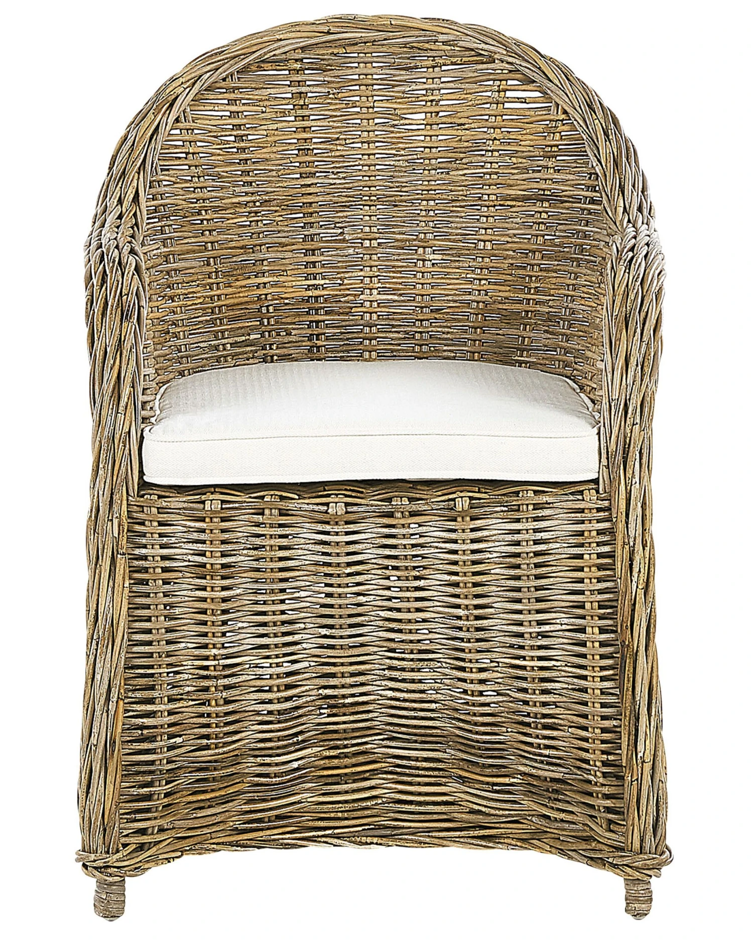 Silla De Jardín De Ratán Beige/natural/blanco Crema SUSUA 7 Silla De Jardín De Ratán Beige/natural/blanco Crema SUSUA - Imagen 5