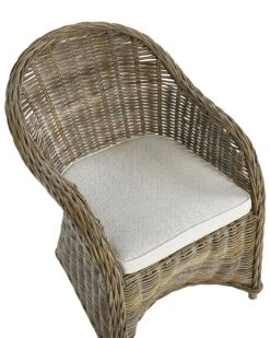 Silla De Jardín De Ratán Beige/natural/blanco Crema SUSUA 17 Silla De Jardín De Ratán Beige/natural/blanco Crema SUSUA -Beliani undef src sa picid 824179 type whitesh image