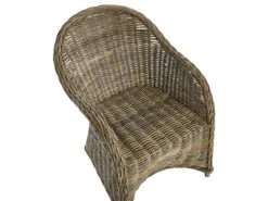 Conjunto De Comedor 4 Plazas De Ratán Gris/blanco SUSUA/OLBIA 18 Conjunto De Comedor 4 Plazas De Ratán Gris/blanco SUSUA/OLBIA -Beliani undef src sa picid 824206 type whitesh image