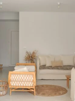 Banco De Jardín 2 Plazas De Ratán Beige Crema/natural BALLAO 20 Banco De Jardín 2 Plazas De Ratán Beige Crema/natural BALLAO -Beliani undef src sa picid 825715 type whitesh image 1