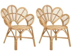 Conjunto De Balcón De Ratán Natural FLORENTINE II/LIMNI 15 Conjunto De Balcón De Ratán Natural FLORENTINE II/LIMNI -Beliani undef src sa picid 827671 type whitesh image