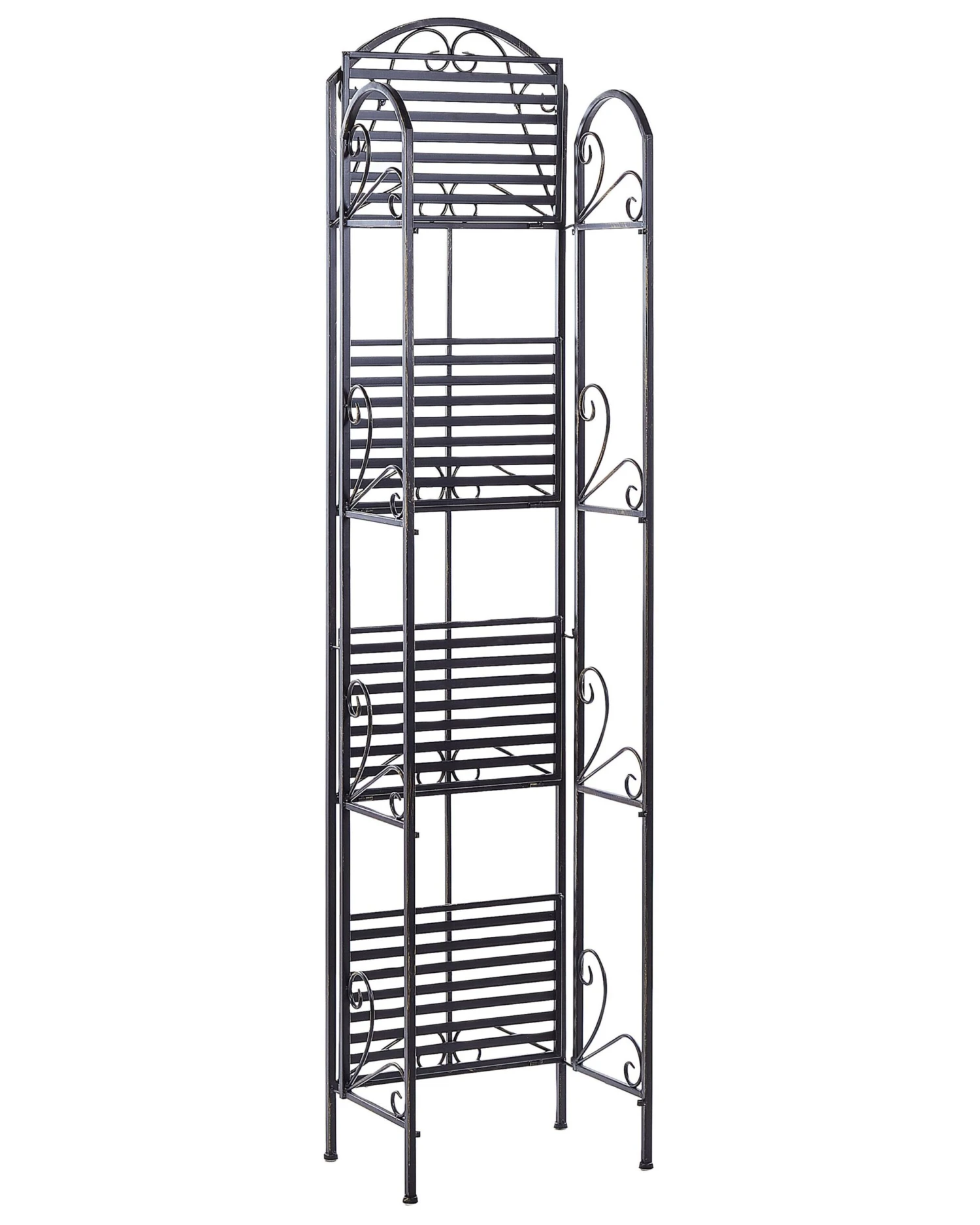 Estantería De Metal Negro 166 Cm VALDIVIA 6 Estantería De Metal Negro 166 Cm VALDIVIA - Imagen 4
