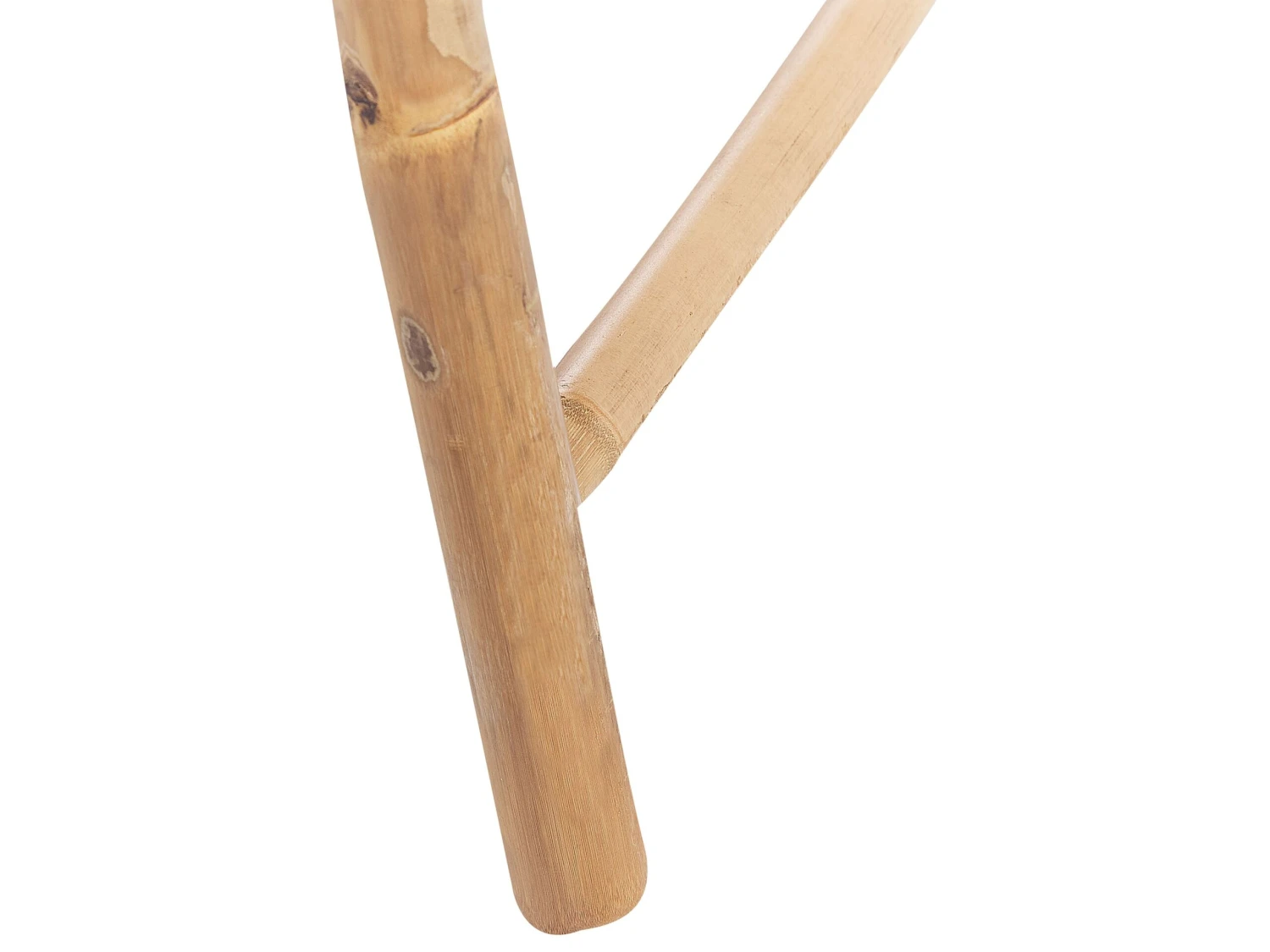 Mesa De Jardín De Madera De Bambú Clara 120 X 69 Cm MOLISE 8 Mesa De Jardín De Madera De Bambú Clara 120 X 69 Cm MOLISE - Imagen 6