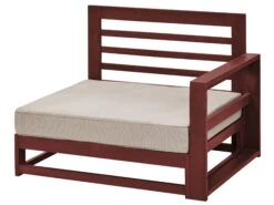 Sofá Esquinero 2 Plazas De Madera De Acacia Certificada Oscura/rojo Oscuro TIMOR II 17 Sofá Esquinero 2 Plazas De Madera De Acacia Certificada Oscura/rojo Oscuro TIMOR II -Beliani undef src sa picid 852938 type whitesh image